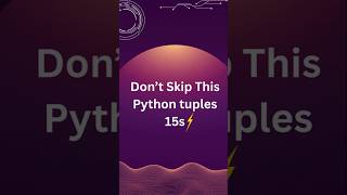 Full Master Python Tuples in 15 Seconds! 🐍 #shorts News