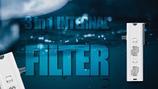 A fish tank internal filter with pump, place your own filter materials! YEE YJY Filter Series!