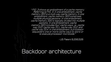 Black Hat USA 2018 - GOD MODE UNLOCKED - Hardware Backdoors in x86 CPUs