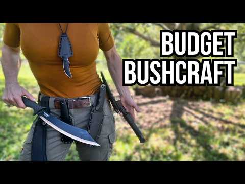 BUDGET Bushcraft Knives & Gear (Schrade Edition)