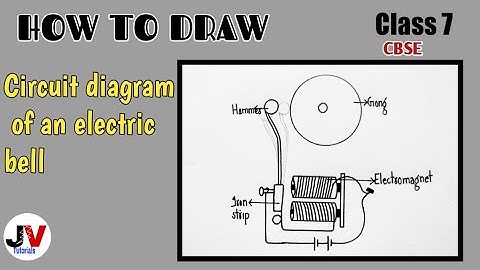 electric bell diagram|electric bell circuit diagram for class 7