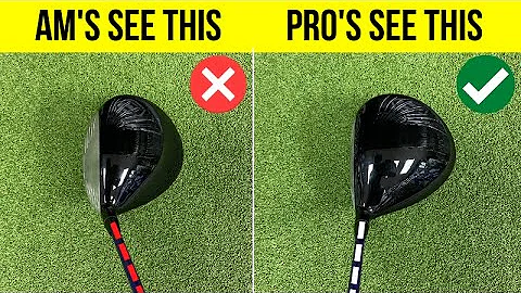 This is What Good Golfers See Hitting Driver