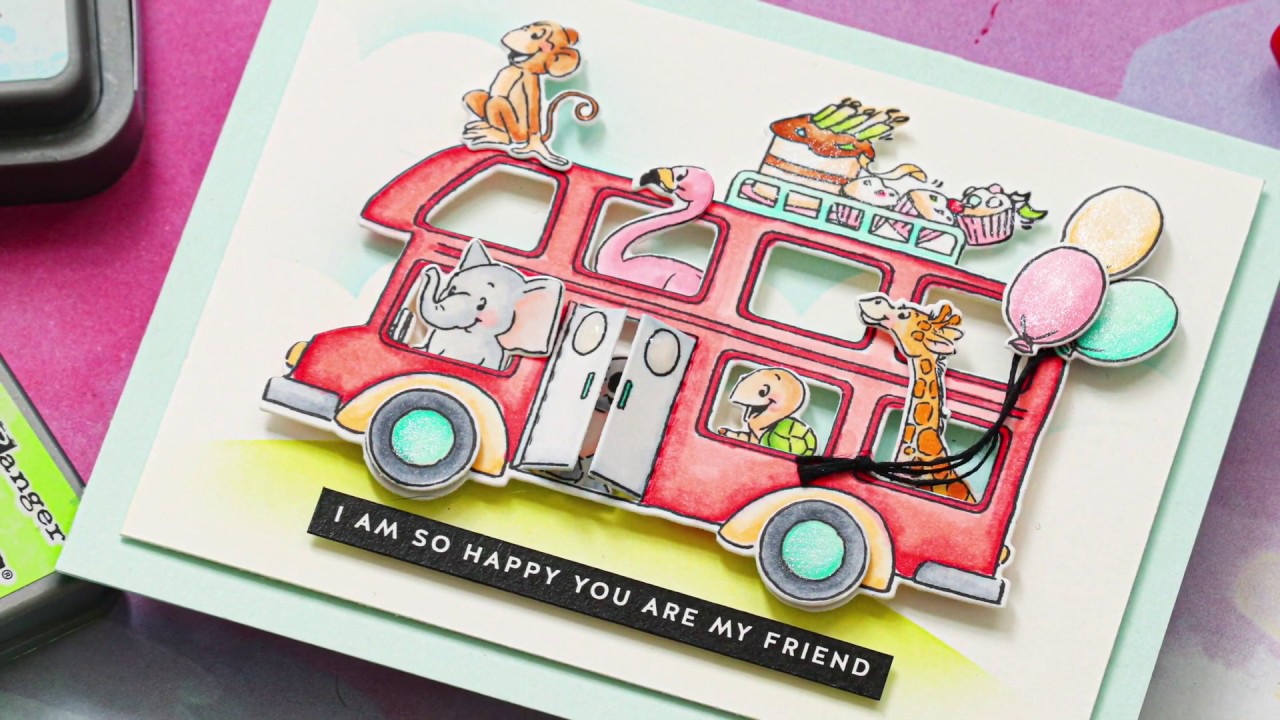 Interactive Bus Cubbies Featuring Art Impressions - YouTube