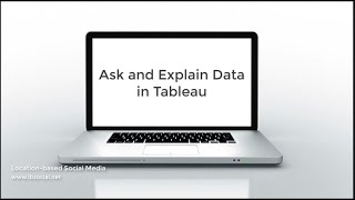 Ask Data and Explain Data in #Tableau