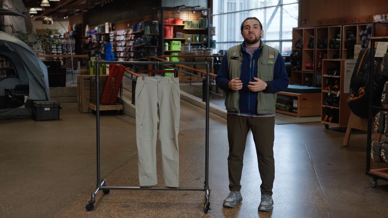 Preview of Arc'teryx Cronin Cotton Pants - Men's Video