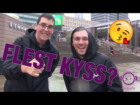 Prebz og Dennis kysse-utfordring Prebz og Dennis kysse-utfordring