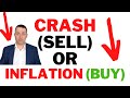 Stock Market Crash Ahead or Inflation & Stocks A STRONG BUY!