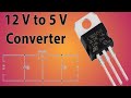 Voltage Regulator / 12v to 5v converter /