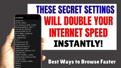 Improve Your Phone Connection and Make Internet Super Fast – DOUBLE INTERNET SPEED