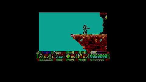 Playing Turrican II on ZX Spectrum +3e with ZXMMC mass storage (test video)