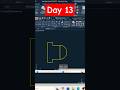 AutoCAD Practice Day 13 Simple 2D Drawing for Beginners @techstudybtech