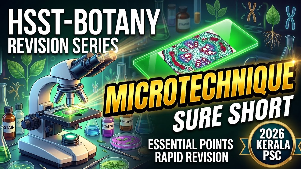 HSST BOTANY-REVISION MICROTECHNIQUE - YouTube