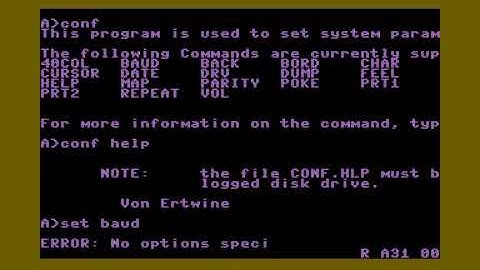 Commodore 128 running CP/M