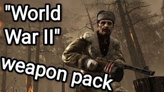 World War II weapon pack/CS1.6/Android/PC