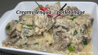Creamy Lengua Pork Tongue