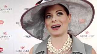 Debra Messing at the Kentucky Derby
