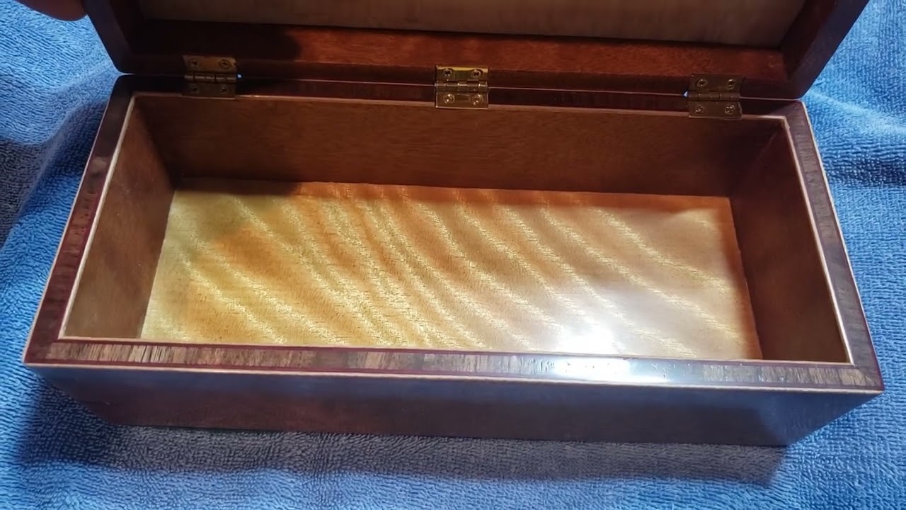 Exotic wood box