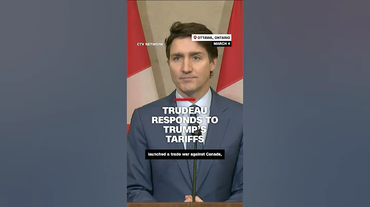 Trudeau responds to Trump's tariffs on Canada