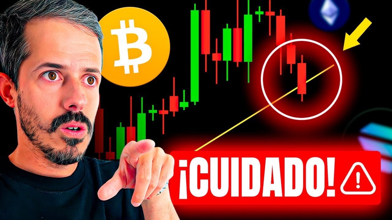 ⚠️ BITCOIN PREPARADO PARA CAER FUERTE - [Te doy FECHA y PRECIO]