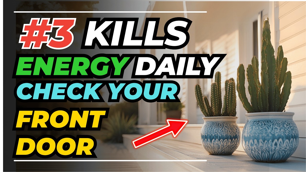 These 7 Door Plants DESTROY Luck & Energy – Fix This Before It's Too Late | New Day Mindfulness