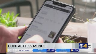 Contactless menus