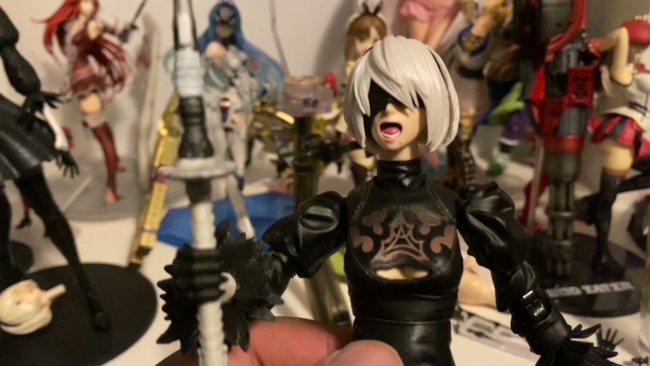 Play Arts Kai 2B from Nier Automata (DX Version) Unboxing