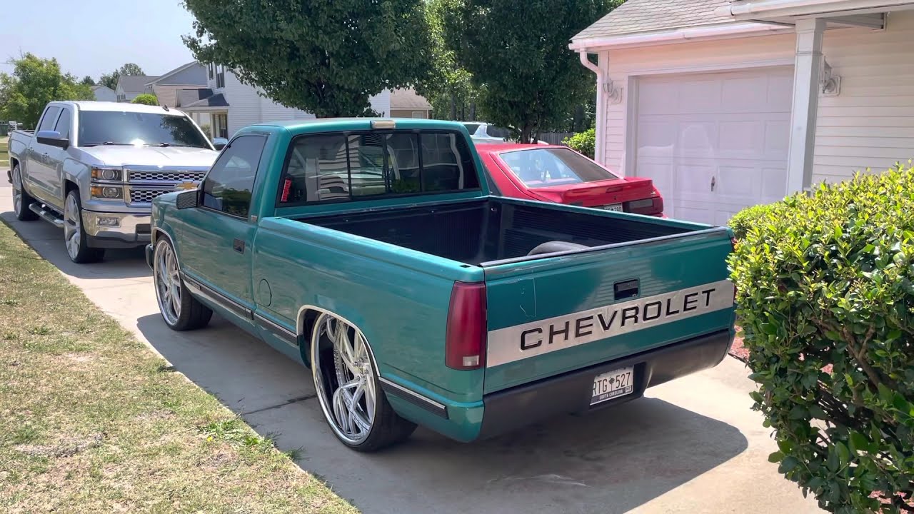 Tucking 26s on 93 Silverado / C1500.. Update on what’s done and future plans on build.
