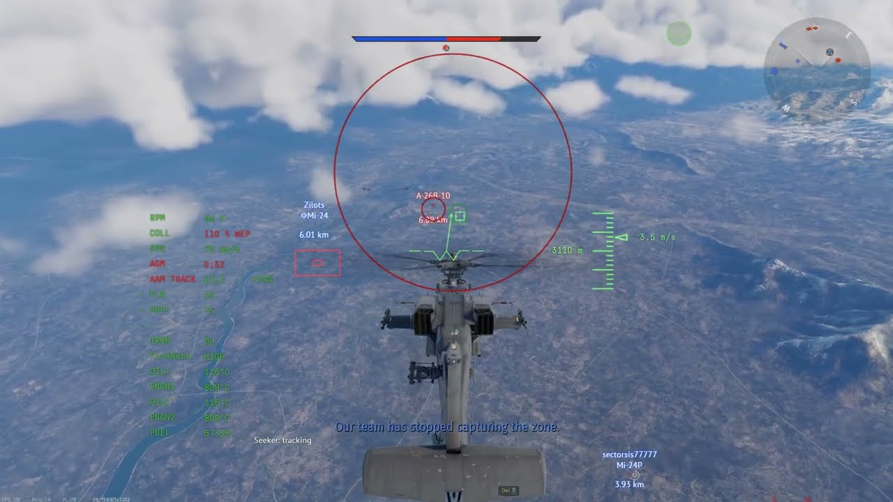 War Thunder; AH-64D; 858k SL with 596% booster, ~500 score per reward period; PvE Helicopter Battles