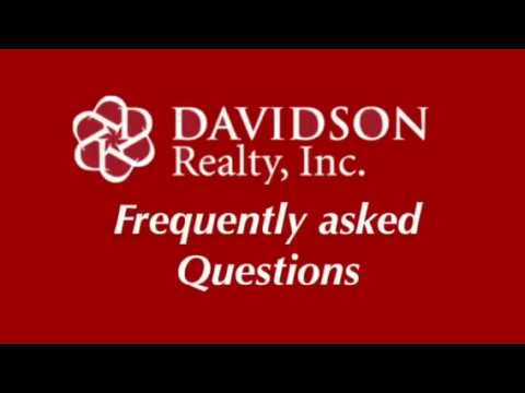 Davidson Property Management FAQ