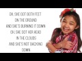 Girl On Fire - Angelica Hale (Lyric video)