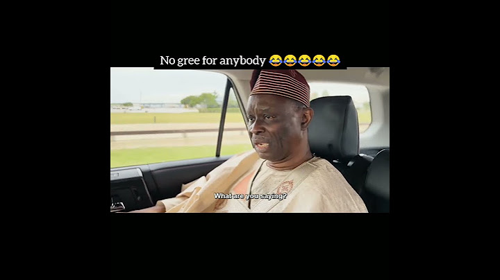 A funny moment in Abejoye Season 7 episode 5 I can never forget 😂😂😂. #nogree4anybody