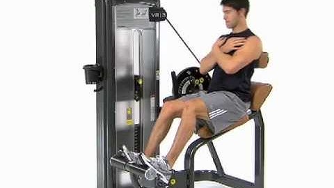 Back Extension Full Range - Cybex VR3 Back Extension