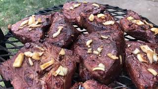 Teriyaki pork on the Santa Maria