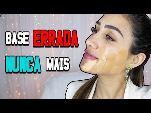 MAKE PARA INICIANTES | COMO ESCOLHER A COR DA BASE - MAKE PARA INICIANTES | COMO ESCOLHER A COR DA BASE