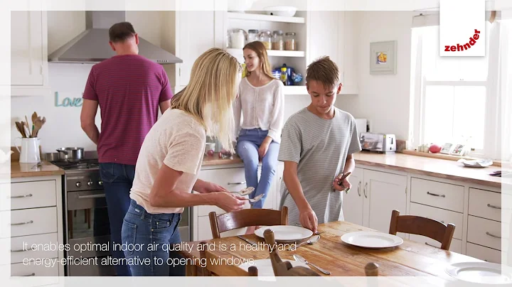 Zehnder Comfortable indoor ventilation: humidity recovery