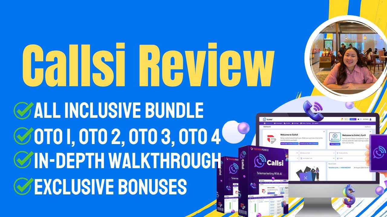 CALLSI Review | Bundle & OTO | Bonuses: AI Phone Agents for Automated Sales + Full Walkthrough