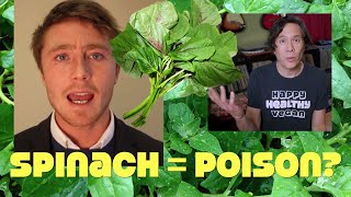 Vegans Eat Too Many Oxalates: Spinach is Poison - Fact or Myth?