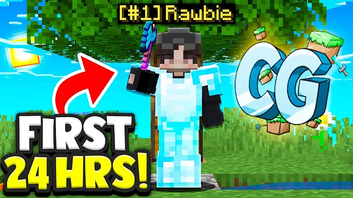 MY *INSANE* FIRST 24 HOURS! (RICH) | Minecraft Skyblock | Complex Gaming [1]