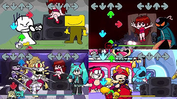 [QUAD MASHUP] Reactor, but Every Turn a Different Character Sings It 🎶