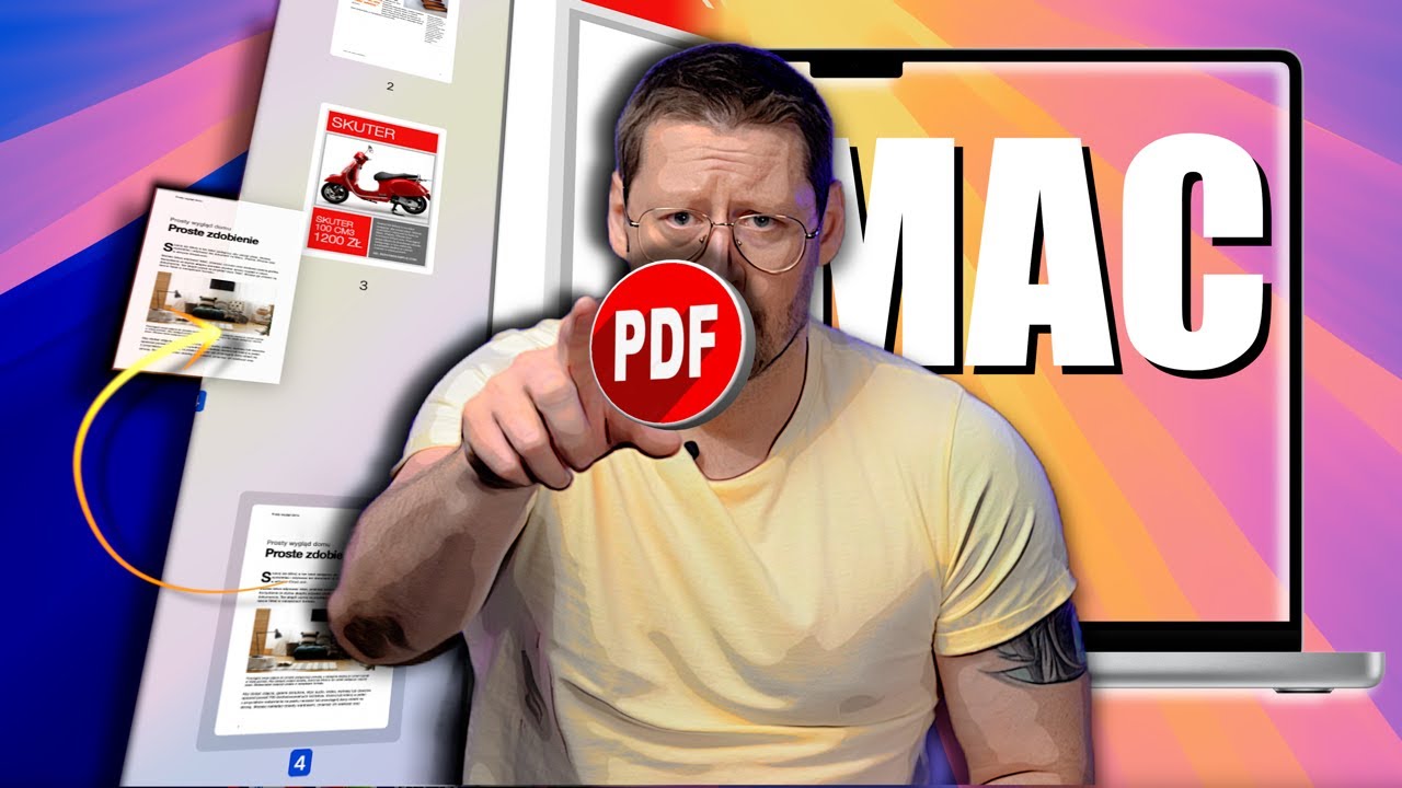 Praca z plikami PDF na Mac'u 📑 👨🏻‍💻 bez aplikacji zewnętrznych