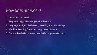 What is Natural Language Processing (NLP) | AI & NLP Explained | Student Presentation