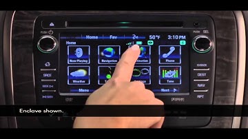 Intellilink Navigation System Overview    Instructional Video   2013 GMC Acadia Crossover