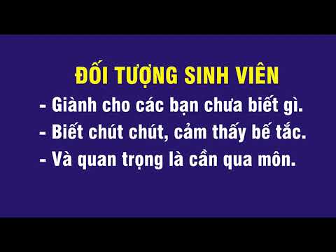 Video CÁC KHOÁ HỌC ONLINE (TOÁN CAO CẤP, XSTK, HÀM BIẾN... - youtube