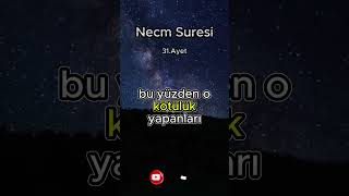 Necm Suresi Meali 31.Ayet Surenin Tamamı Kımda