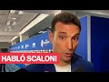 LA VOZ DEL DT: Lionel Scaloni habló de su futuro, pero no despejó dudas