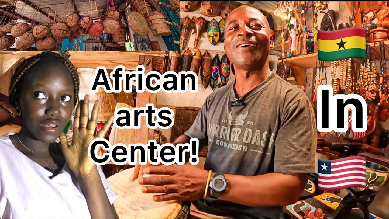 African arts center in LiberiaGhanaian living in Liberia after he left