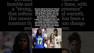 Devanne Adams: The Supportive Force Behind Davante Adams' NFL Journey #DavanteAdams #DevanneAdams