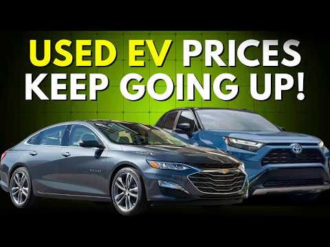 USED EV Prices Have Skyrocketed in America and Australia
