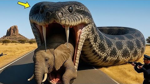 Brave Heroes Save Poor Elephant From Deadly Giant Mutant Python | 2025