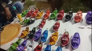 berbagai wahana permainan anak dipasar malam